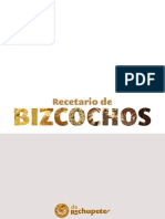 Recetario Bizcochos