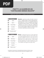 Piketty: La Ilusión de Un Capitalismo Menos Injusto