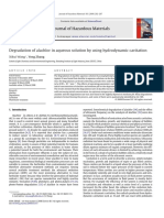 Journal of Hazardous Materials: Degradation of Alachlor in Aqueous Solution by Using Hydrodynamic Cavitation