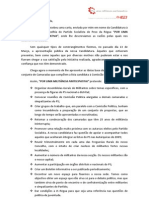 Carta Final Lista B para Eleições PS Peso Da Régua