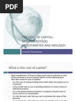 CostofCapitalCFA2015 PDF