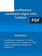 L'Insuffisance Cardiaque Aigue Chez L'enfant