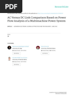 Solutions of Ac - DC Power Flow.-1