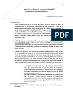 Prision Preventiva en Segunda Instancia