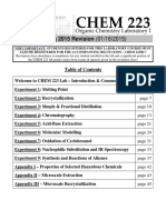 CHEM 223 Lab Manual - Spring 2015