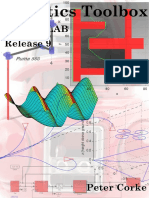 Robotics Toolbox For MATLAB - Peter Corke - Release 9