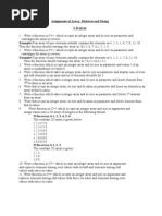 Assignment of Array