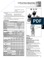 Solenoid Valve Data Sheet