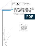 Analyse Compétences de L - Ingénieur