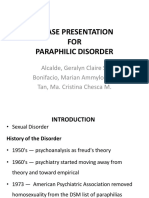 Paraphilic Disorder