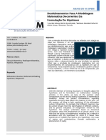 Desdobramentos para A Modelagem Matemática Decorrentes Da Formulação de Hipóteses