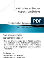 Introducción A Los Métodos Espectrométricos