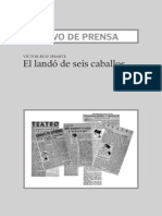 Archivo de Prensa: El Landó de Seis Caballos