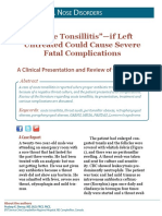 Acute Tonsillitis