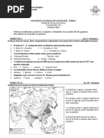 Concursul Naţional de Geografie Terra Vii