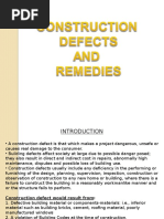 Construction Defects and Remedies Presentation