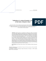 Index of Spouse Abuse - Adaptacion Peruana