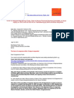 10-04-12 Request Congressman Barney Frank - Chair, House Financial Services Committee - Inquiry On Office of Comptroller of The Currency DOJ-IG Re Bank of America