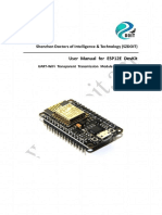 User Manual For ESP 12e Dev Kit