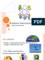 Energy Resources KS3