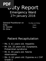 Duty Report Gs