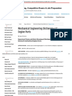 Mechanical Engineering Dictionary-I