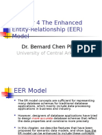 The Enhanced Entity-Relationship (EER) Model