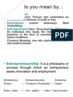 Entrepreneurship Development