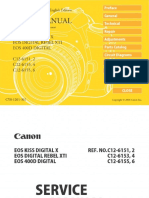 Canon Service Manual Eos Kiss Digital X Eos Digital Rebel Xti Eos 400d Digital