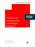 Técnicas de Intervención Con Riesgo Eléctrico