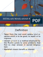 Maslahah Mursalah