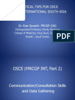 OSCE Preparation Tips