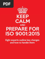 Keep Calm and Prepare For Iso 9001 2015