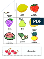 Frutas Verduras Animales y Medios de Transporte en Ingles Imagenes