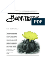 Biodiversitas, Las Cactaceas