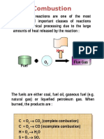 Combustion Material Balance