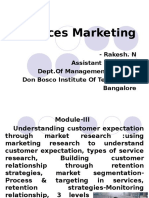 Services Marketing