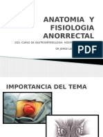 Anatomia y Fisiologia Anorrectal