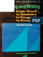 Thinking and Writing From Word To Sentence To Paragraph To Essay