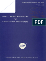 (NASA NPC-200-2) Quality Program Provisions For Space System Contractors (NHB-5300.4-1B) (1962)