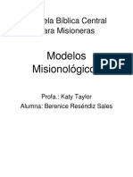 Modelos Misionologicos