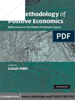 LIBRO. Uskali Mäki (2009), The Methodology of Positive Economics