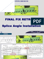 Final Fix Retrofit - Splice Angle Installation: Exit Menu