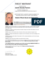 Arrest Warrant For Adolpho Nicolas Pachon