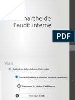 Démarche de L'audit Interne