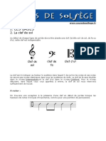 Les Bases 2 La Clef de Sol