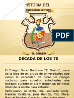 Historia Del Colegio El Guabo