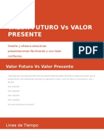 Valor Futuro Vs Valor Presente