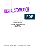 Digital Stopwatch