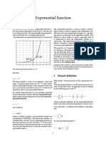 Exponential Function